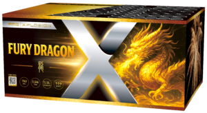 HQC109S - FURY DRAGON - 1.3G - 109 shots - COMPOUND PRO XPLOSION "Fury Dragon"